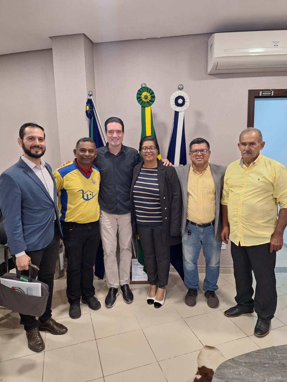 Presidente da AMM, recebe EMÍDIO ACDHAM
