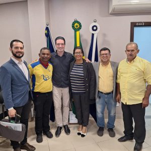 Presidente da AMM, recebe EMÍDIO ACDHAM