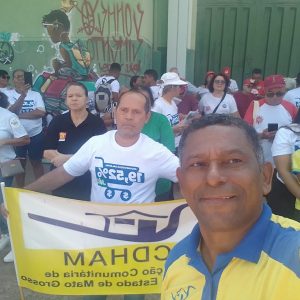Grito dos Excluídos: EMÍDIO ACDHAM participa de caminhada em Cuiabá